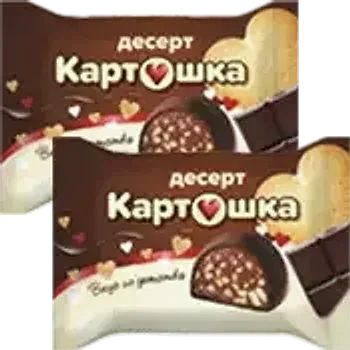 甜点“Kartoshka”糖果的全新设计