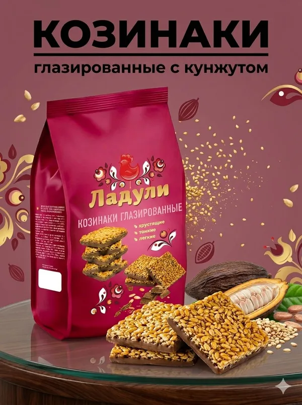 Козинаки «Ладули», 200 г, Фото 6