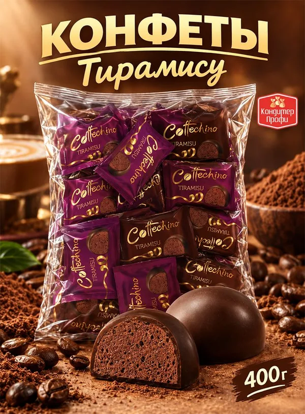 Coffechino, 400 г, Фото 2